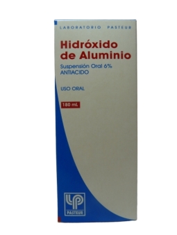 HIDROXIDO ALUMINIO 6% SOLUCION ORAL X180ML