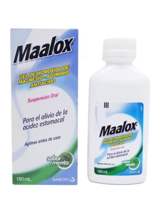 MAALOX SUSPENSION X180ML