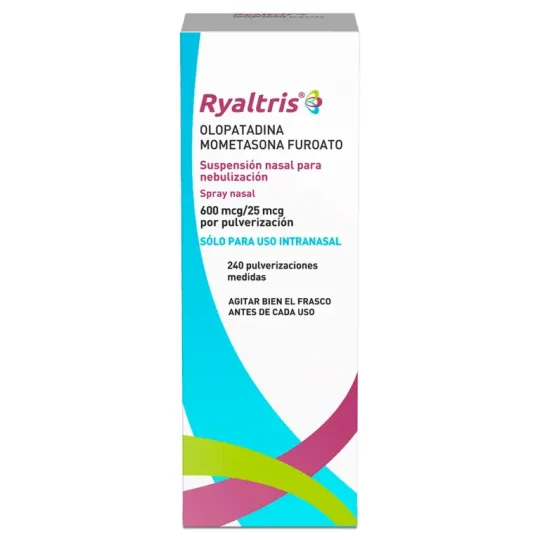 RYALTRIS SPRAY NASAL 600/25MCG X 240 DOSIS