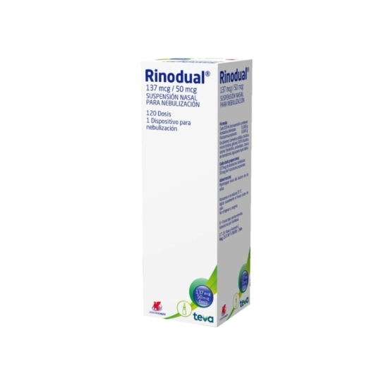 RINODUAL 137MCG/50MCG NEBULIZADOR X 120DOSIS