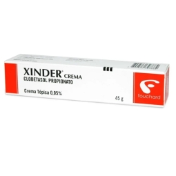 XINDER 0,05 X 45GR CREMA TOPICA 