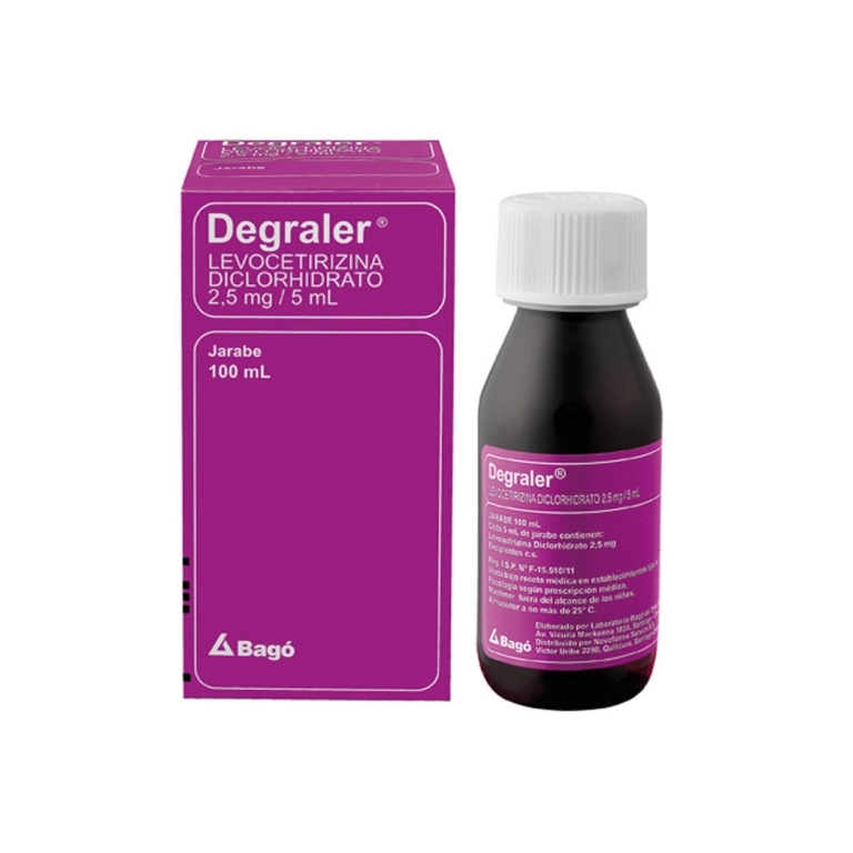 Degraler Jarabe 2,5Mg/5Ml X100Ml | degraler jarabe 100ml