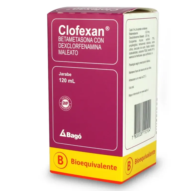 CLOFEXAN JARABE X120ML