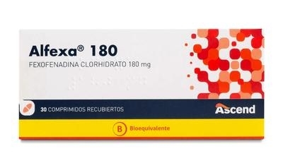 ALFEXA 180MG X30 COMPRIMIDOS RECUBIERTOS