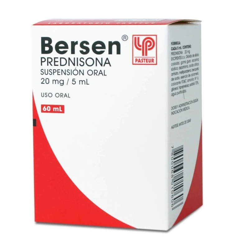 BERSEN 20MG 5ML SOLUCION ORAL X60