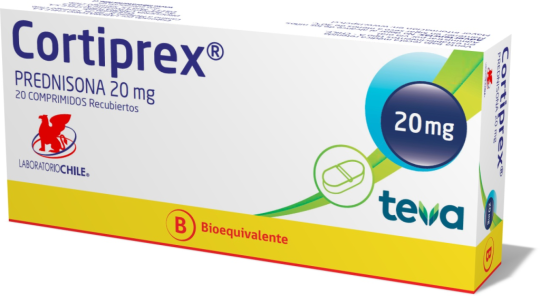 CORTIPREX 20 MG 20MG X20 COMPRIMIDOS