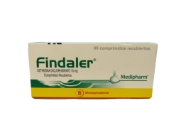 FINDALER 10 MG  X 30 COMPRIMIDOS RECUBIERTOS