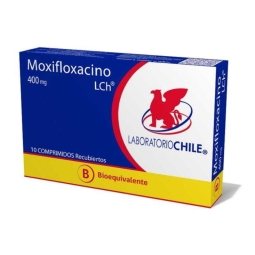 MOXIFLOXACINO 400mg X7COM. RECUBIERTOS