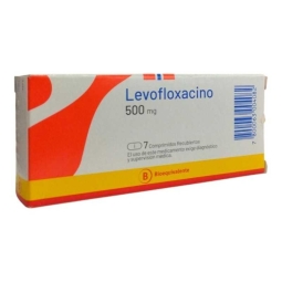 LEVOFLOXACINO 500mg X 7COM.