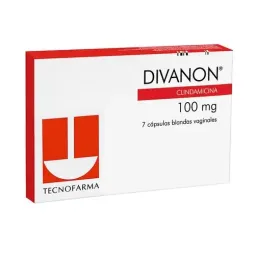 Divanon Capsulas  Blandas Vaginales 100Mg X 7 Ovulos | divanon 7ovulos