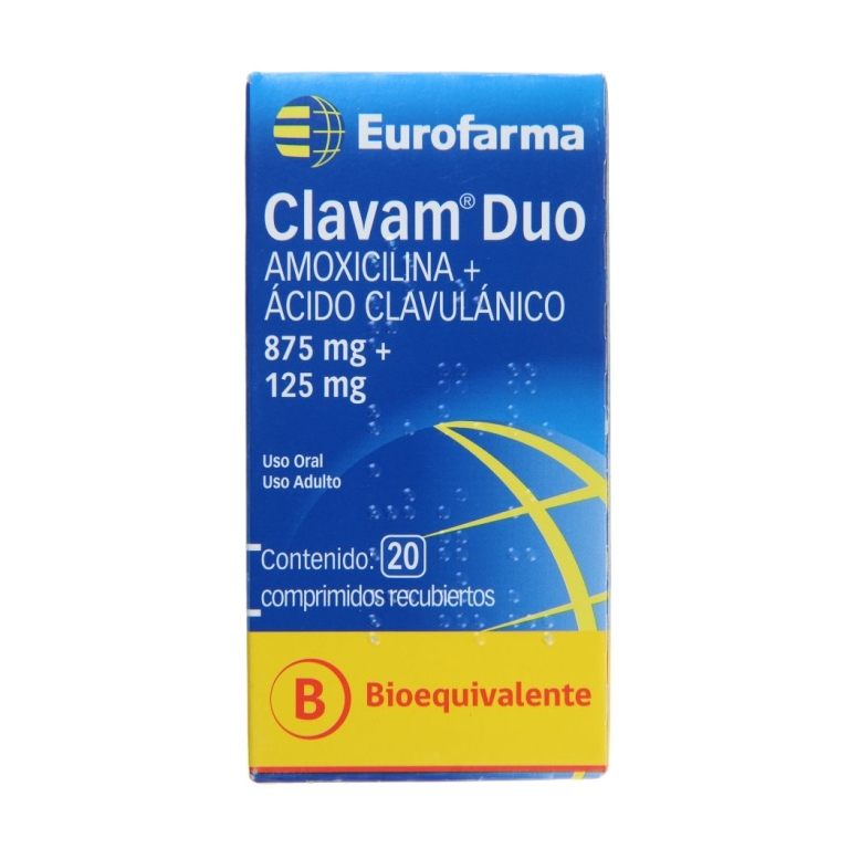 Clavam Duo 875/125 Mg X 14 Com | clavam duo 14com