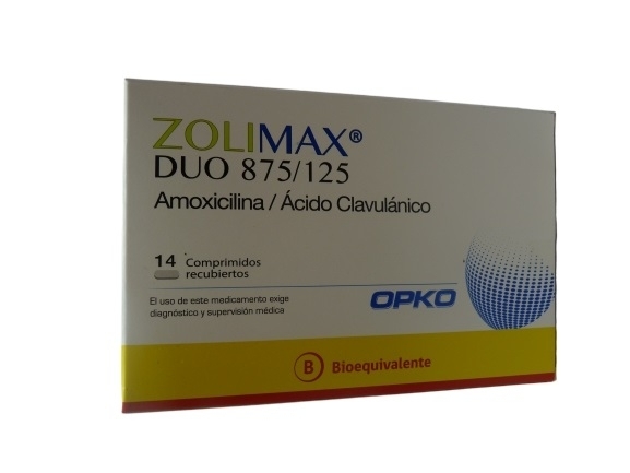 ZOLIMAX DUO 875/125 X 14COM