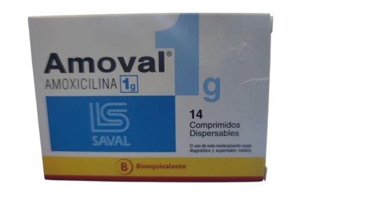 AMOVAL 1G X14 COMPRIMIDOS
