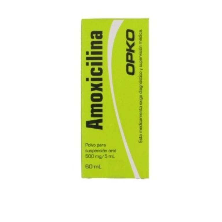 AMOXICILINA 500MG SUSPENSION ORAL X60