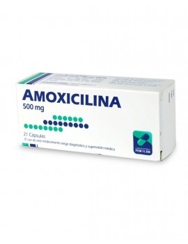 AMOXICILINA 500 MG X 21 CAPSULAS 