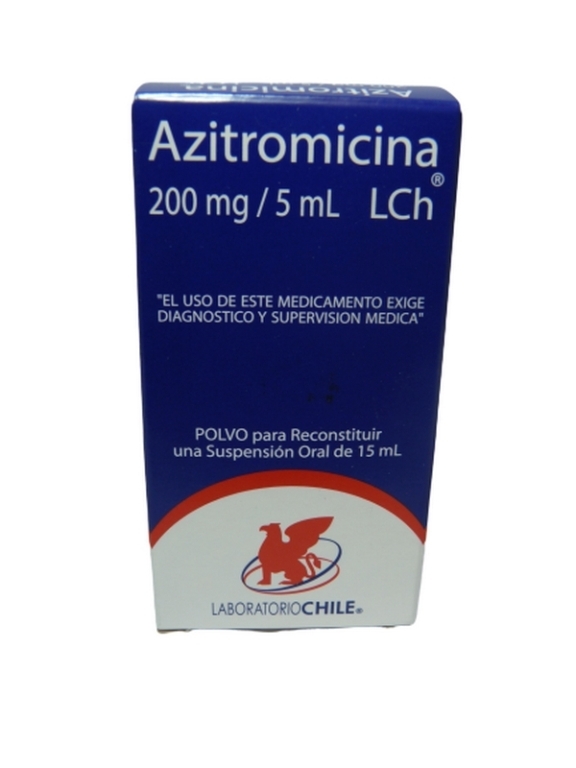 AZITROMICINA 200MG 5ML X15