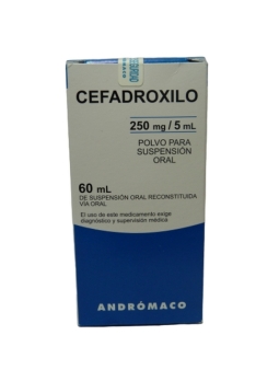 CEFADROXILO 250MG/5ML SUSPENSION X60