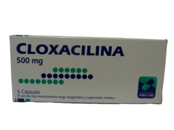 CLOXACILINA 500MG X6 CAPSULAS