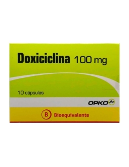 DOXICICLINA 100 MG X 10 CAPSULAS