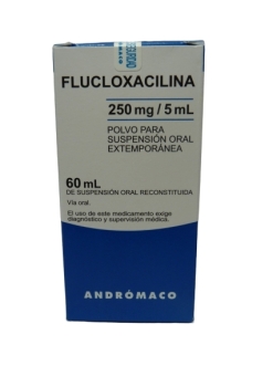 FLUCLOXACILINA 250MG/5ML 60ML X60