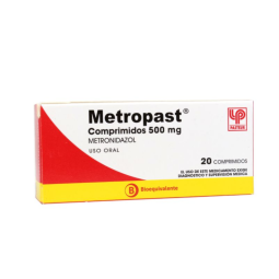 METROPAST 500 MG X 20 COMPRIMIDOS