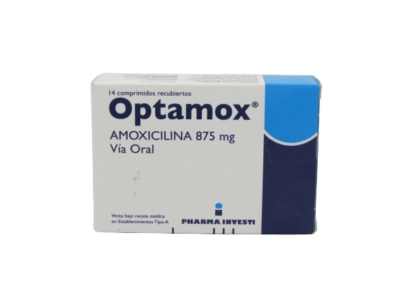 OPTAMOXAMOX ICILINA 875MG X14 COMPRIMIDOS