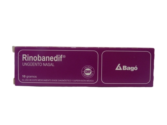 RINOBANEDIF UNGÜENTO NASAL 10G X10