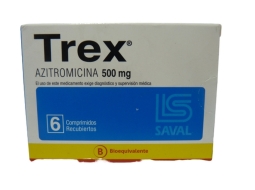 TREX 500 MG  X 6 COMPRIMIDOS