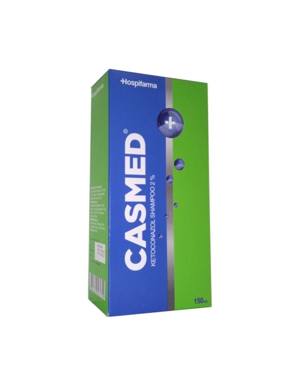 CASMED SHAMPOO 2% 150ML X150