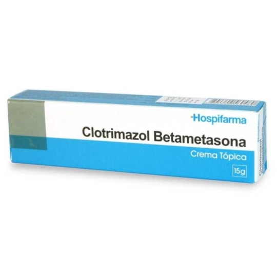 CLOTRIMAZOL BETAMETASONA CREMA X15