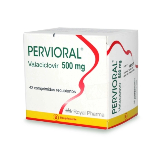 PERVIORAL 500MG X 10 COM