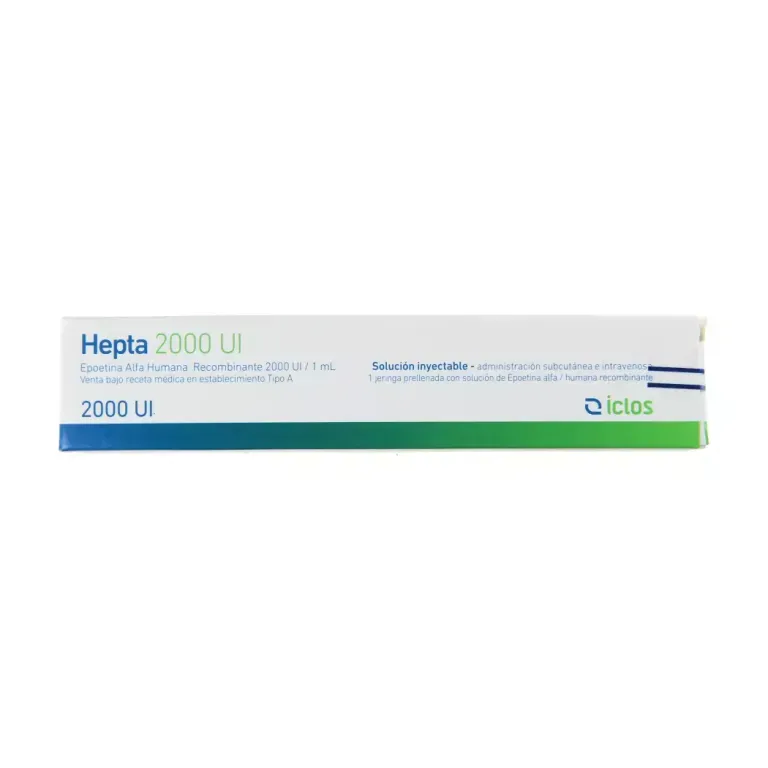 HEPTA ALFA 2000 UI SOLUCION INYECTABLE