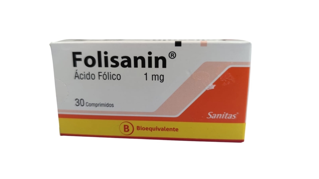 FOLISANIN 1MG X30 COMPRIMIDOS