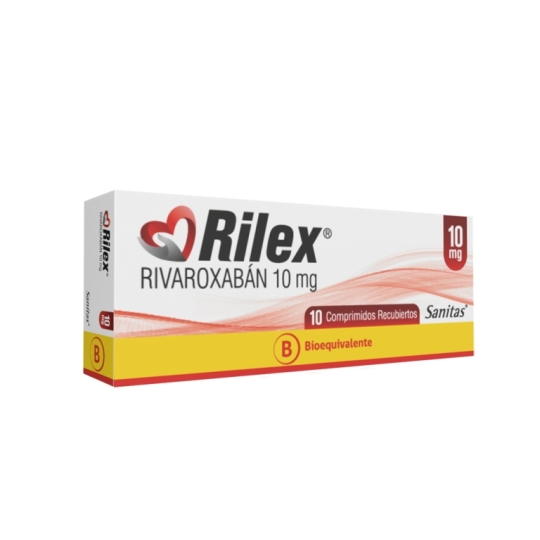 RILEX 10mg X 10 COM