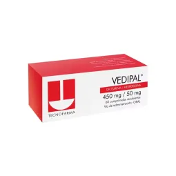 VEDIPAL 450mg/50mg X30COM. RECUBIERTOS