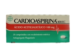 CARDIOASPIRINA EC 100MG X 20TABLETAS