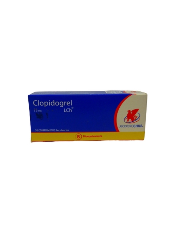 CLOPIDOGREL 75MG X30 COMPRIMIDOS
