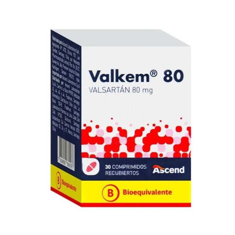 VALKEM 80mg X30COM