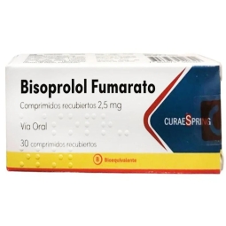 Bisoprolol 2.5Mg X30Com. Recubiertos | bisoprolol 2.5mg