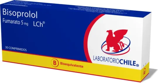 BISOPROLOL 5MG X30 COMPRIMIDOS RECUBIERTOS