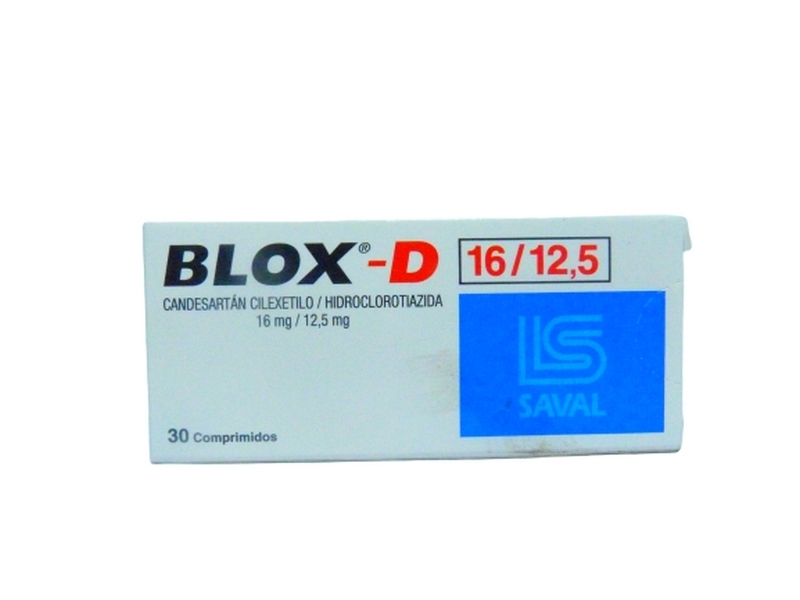 BLOX-D 16 MG / 12.5MG X 30 COMPRIMIDOS