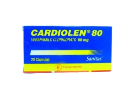 Cardiolen 80 Mg X 20 Capsulas | cardiolen 80mg