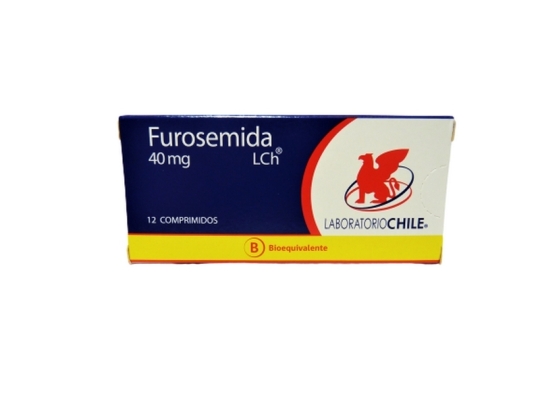 FUROSEMIDA 40MG X12 COMPRIMIDOS