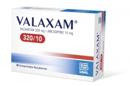 VALAXAM 320 MG / 10 MG X 30 COMPRIMIDOS RECUBIERTOS