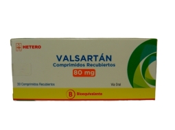 VALSARTAN 80 MG X 30 COMPRIMIDOS