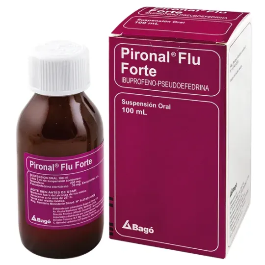 Pironal Flu Forte Solucion Oral .X100Ml | pironal flu 100ml