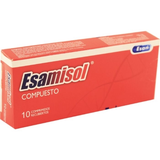 ESAMISOL COMPUESTO  X 10COM