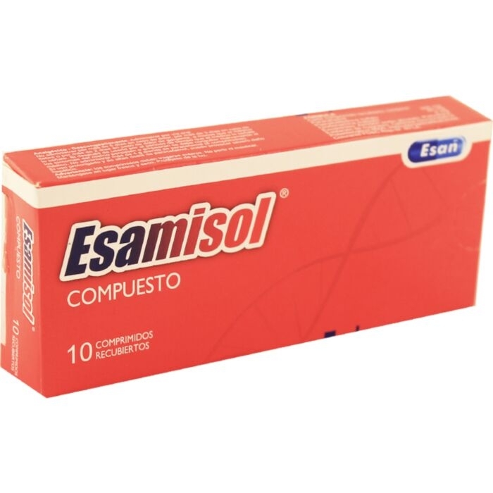 ESAMISOL COMPUESTO  X 10COM