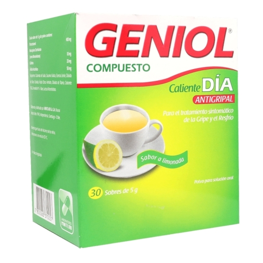 GENIOL CALIENTE DIA 30 SOBRES X30