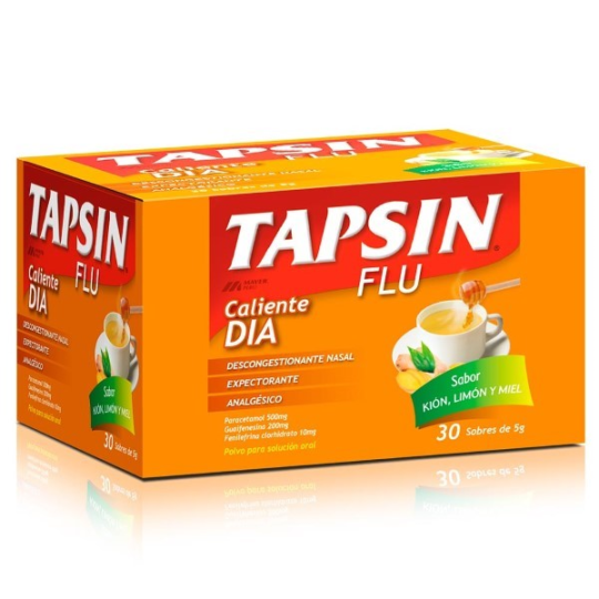 Tapsin Intaflu Caliente Dia 30 Sobres  X 5G | tapsin dia 30sobres